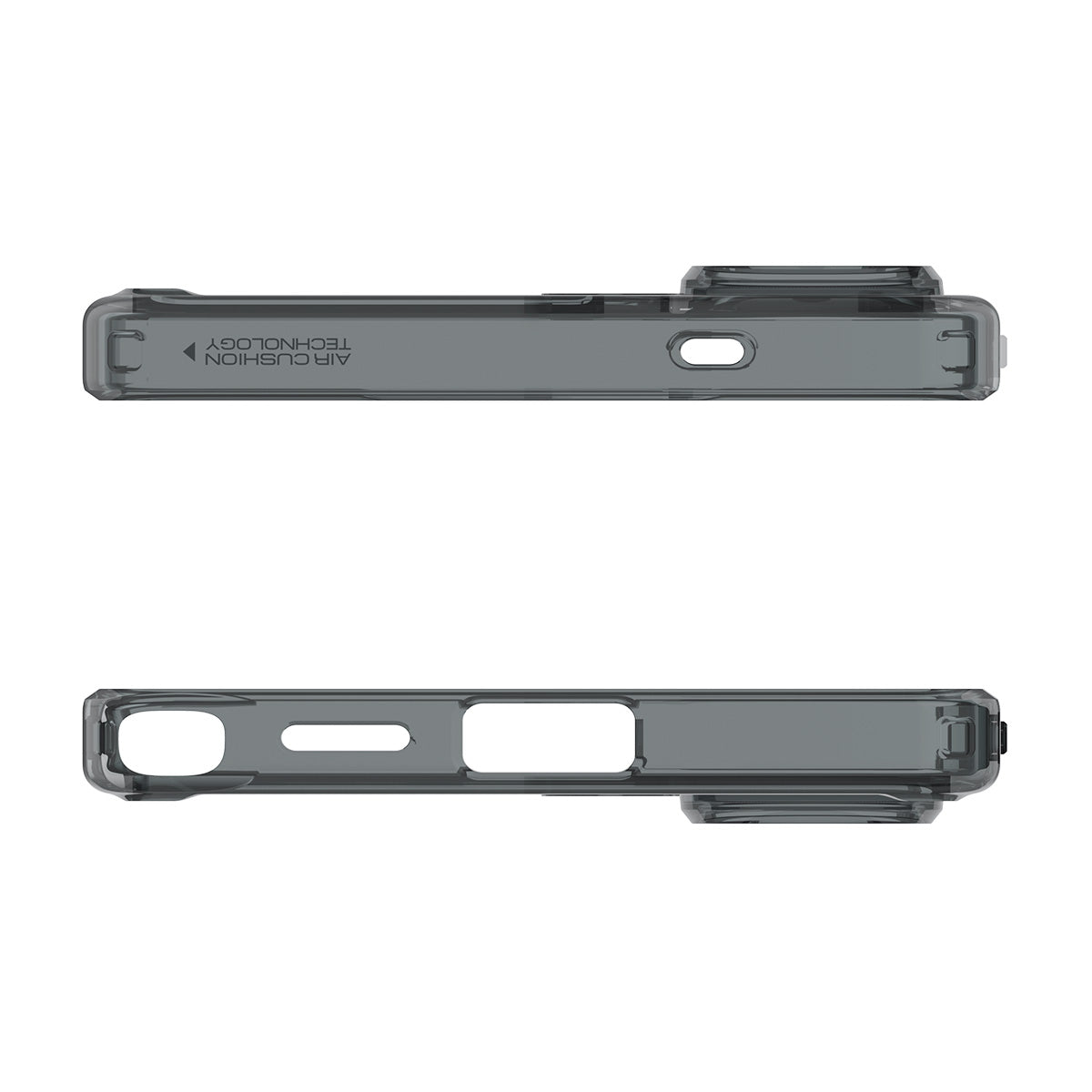 Handyhülle für Galaxy S26 Ultra, Spigen Ultra Hybrid, Transparent-Rauchfarben