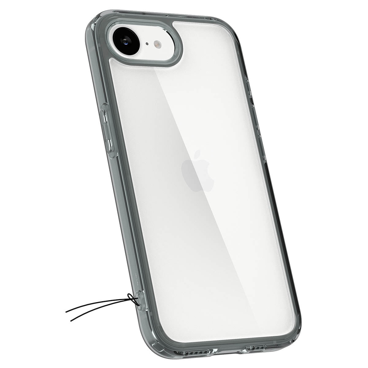 Handyhülle für iPhone 17e / 16e, Spigen Ultra Hybrid, Transparent-Rauchfarben