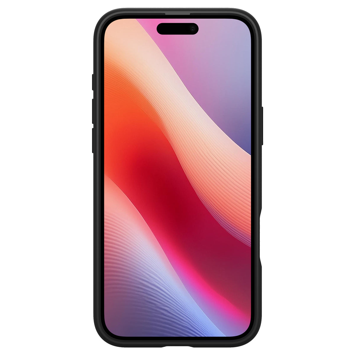 Handyhülle für iPhone 16 Plus, Spigen Ultra Hybrid, Transparent-Schwarz