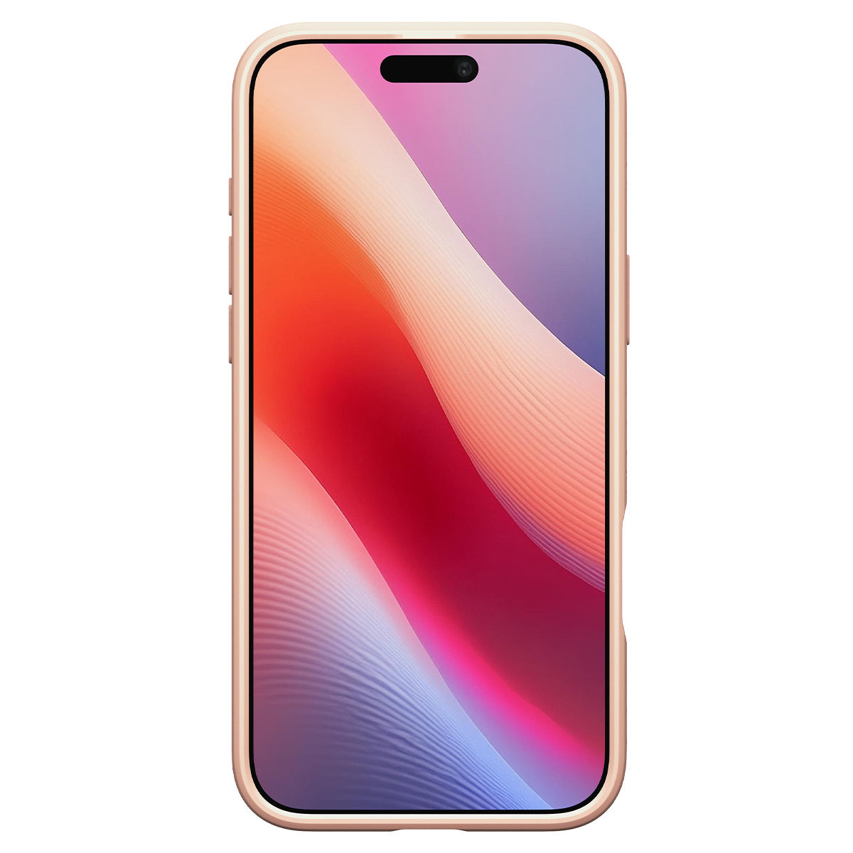 Handyhülle für iPhone 16 Pro, Spigen Ultra Hybrid, Transparent-Rosa
