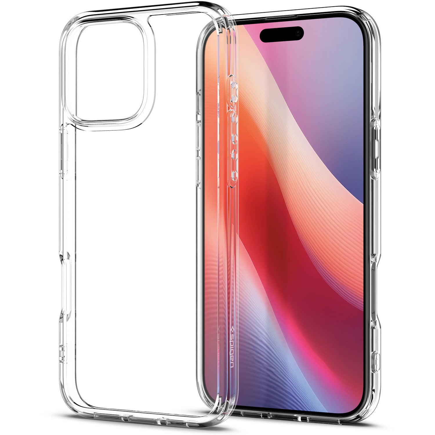 Handyhülle für iPhone 16 Pro Max, Spigen Ultra Hybrid, Transparent
