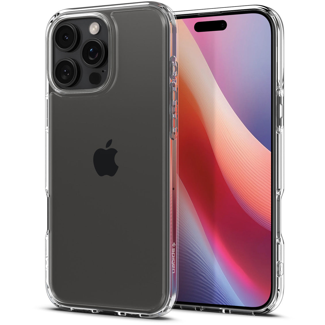 Handyhülle für iPhone 16 Pro Max, Spigen Ultra Hybrid, Transparent