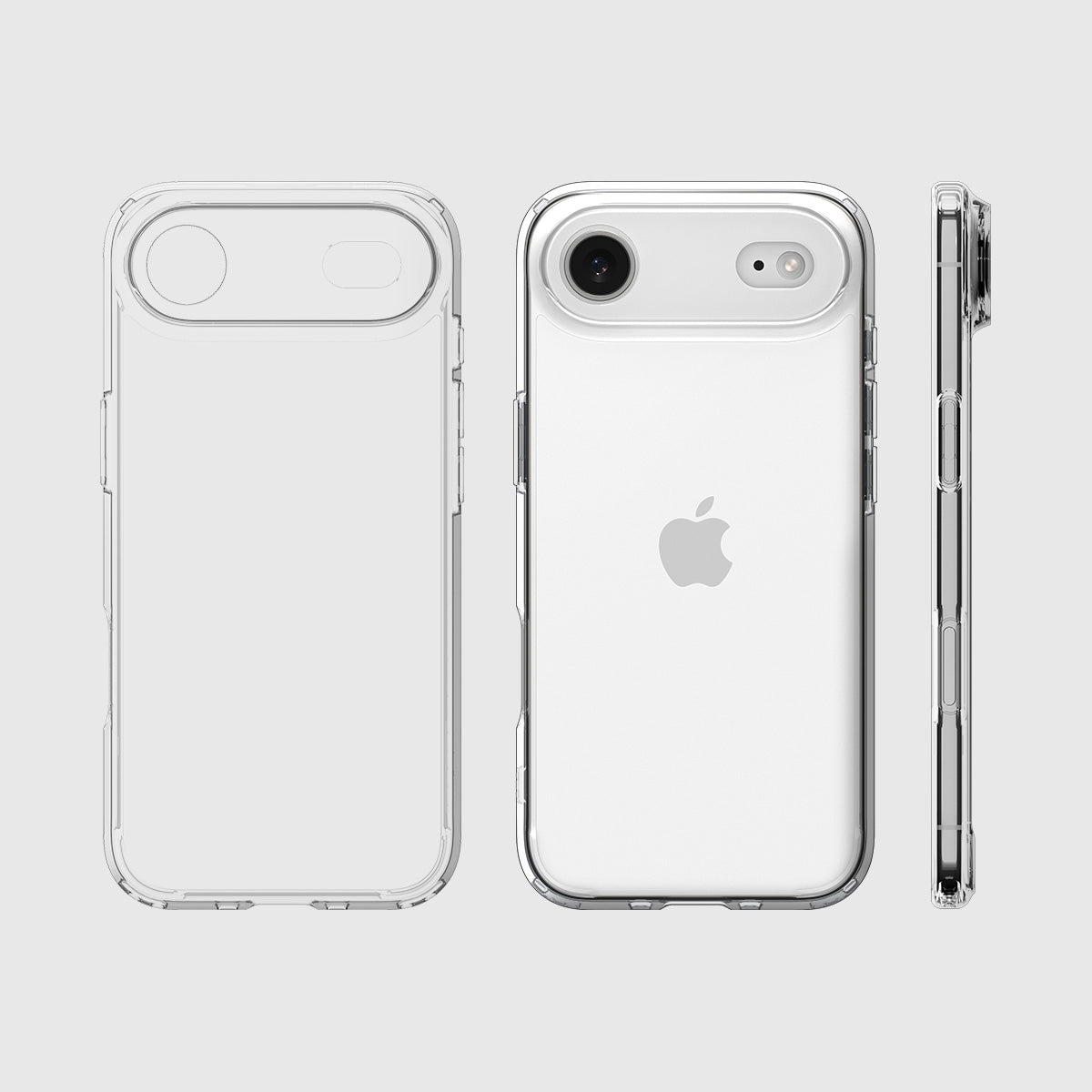 Handyhülle für iPhone Air, Spigen Ultra Hybrid, Transparent