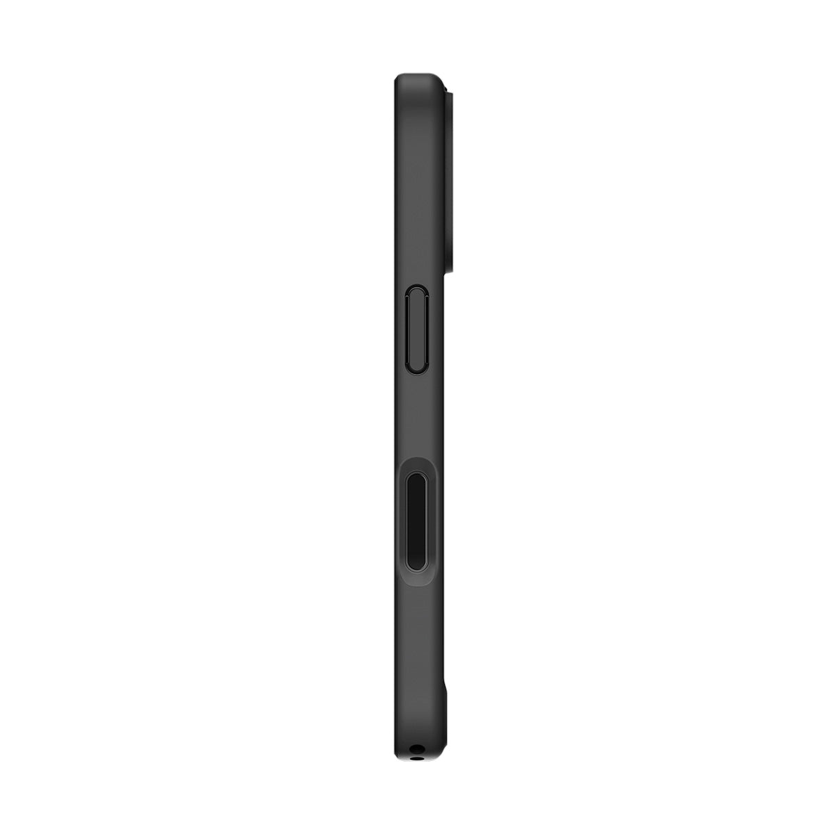 Handyhülle für iPhone 17, Spigen Ultra Hybrid, Transparent-Schwarz