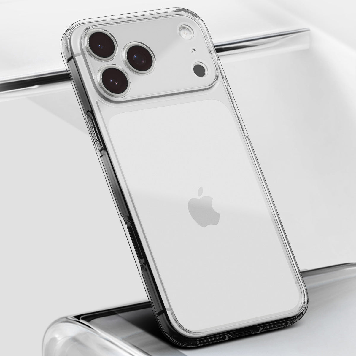 Handyhülle für iPhone 17 Pro Max, Spigen Ultra Hybrid, Transparent