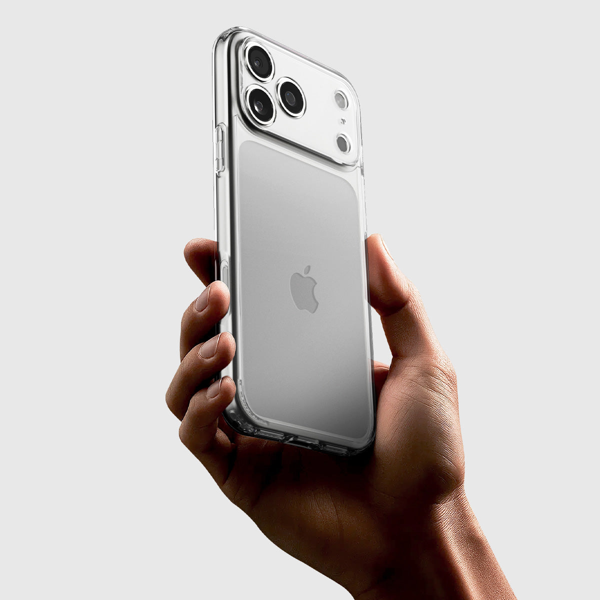 Handyhülle für iPhone 17 Pro Max, Spigen Ultra Hybrid, Transparent