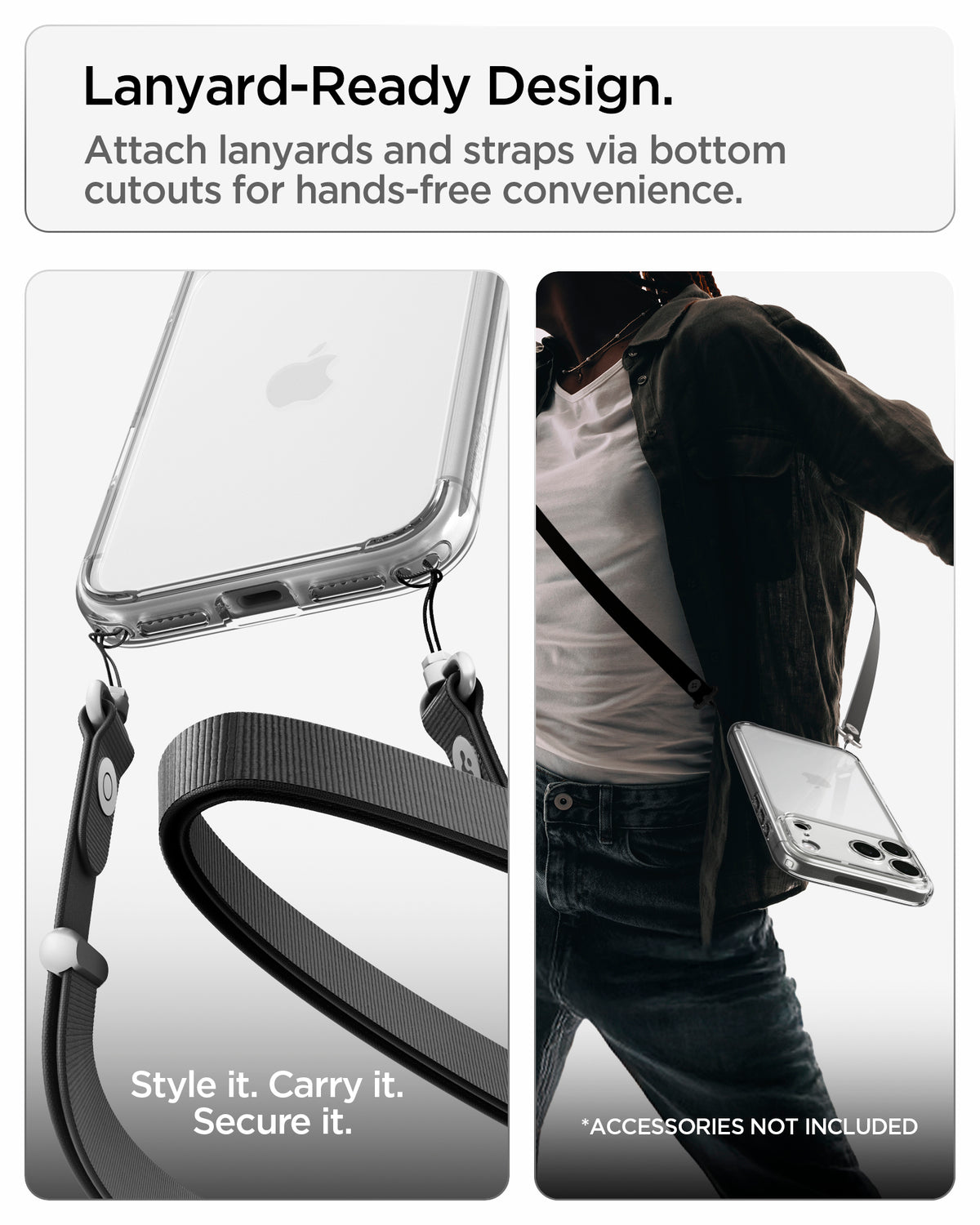 Handyhülle für iPhone 18 Pro Max, Spigen Ultra Hybrid, Transparent (13/13)