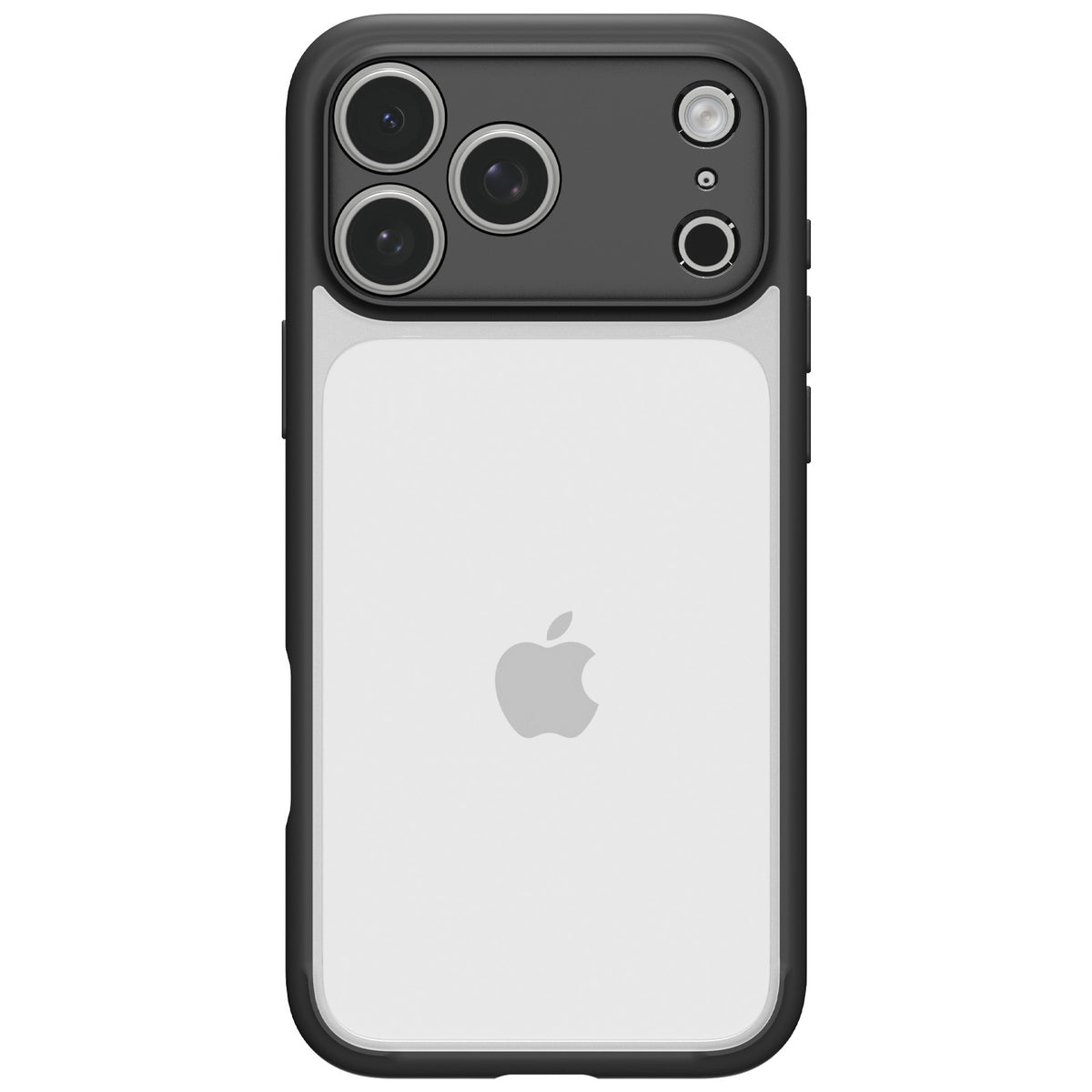 Handyhülle für iPhone 18 Pro Max, Spigen Ultra Hybrid, Transparent-Schwarz (8/13)