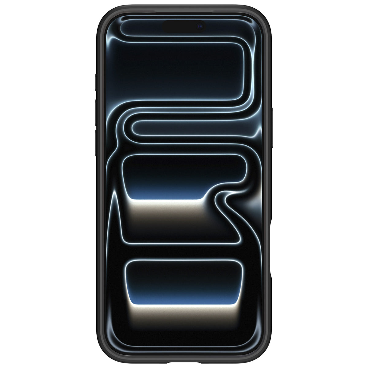 Handyhülle für iPhone 18 Pro Max, Spigen Ultra Hybrid, Transparent-Schwarz (10/13)