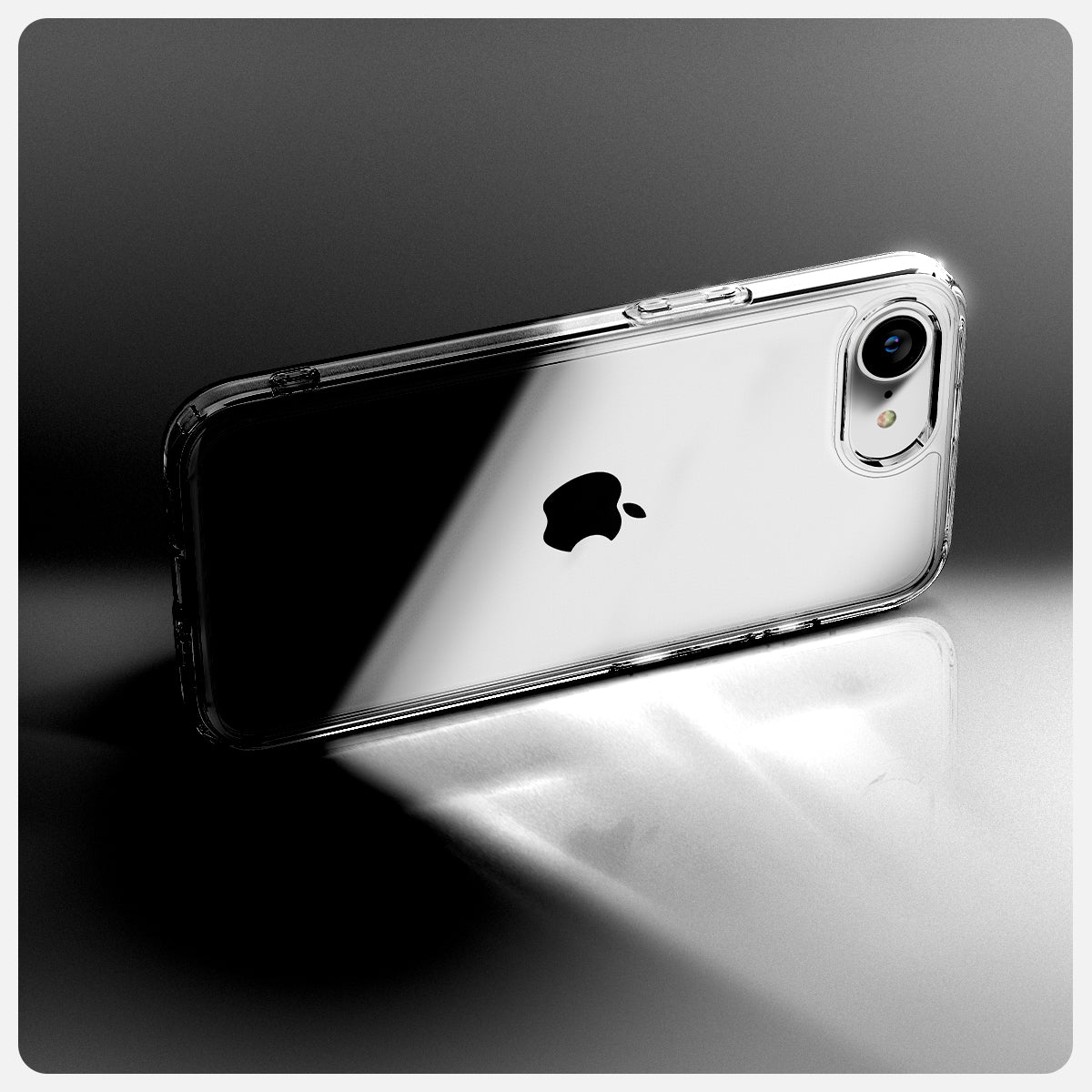 Handyhülle für iPhone 17e / 16e, Spigen Ultra Hybrid, Transparent