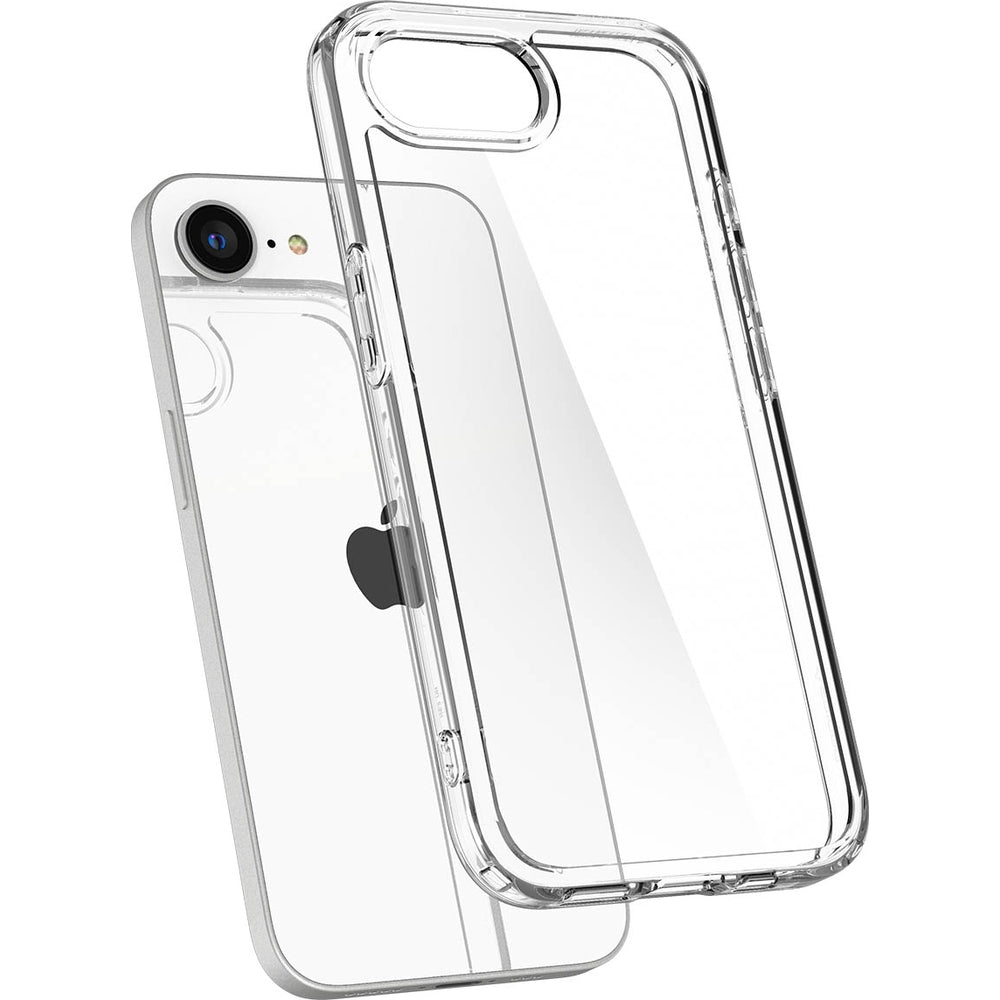 Handyhülle für iPhone 17e / 16e, Spigen Ultra Hybrid, Transparent