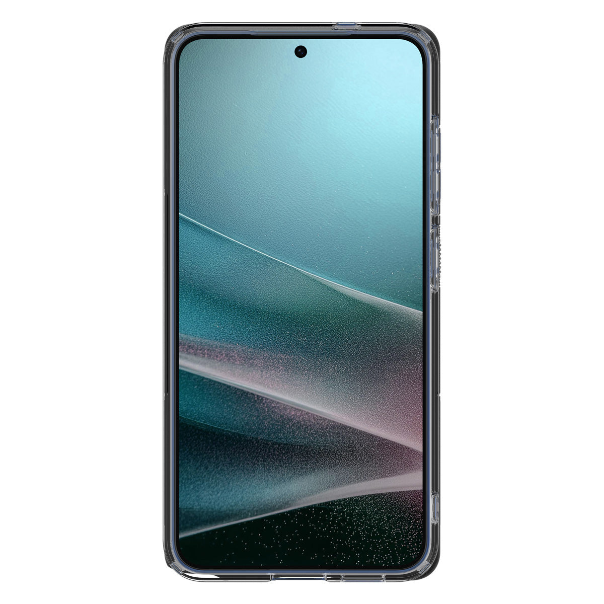 Handyhülle für Galaxy S25, Spigen Ultra Hybrid Mag mit MagSafe, Transparent-Weiß