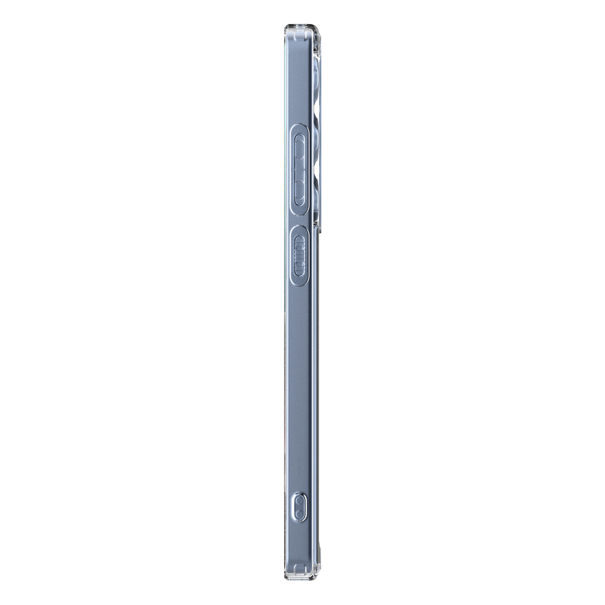 Handyhülle für Galaxy S25 Ultra, Spigen Ultra Hybrid Mag mit MagSafe, Transparent-Weiß