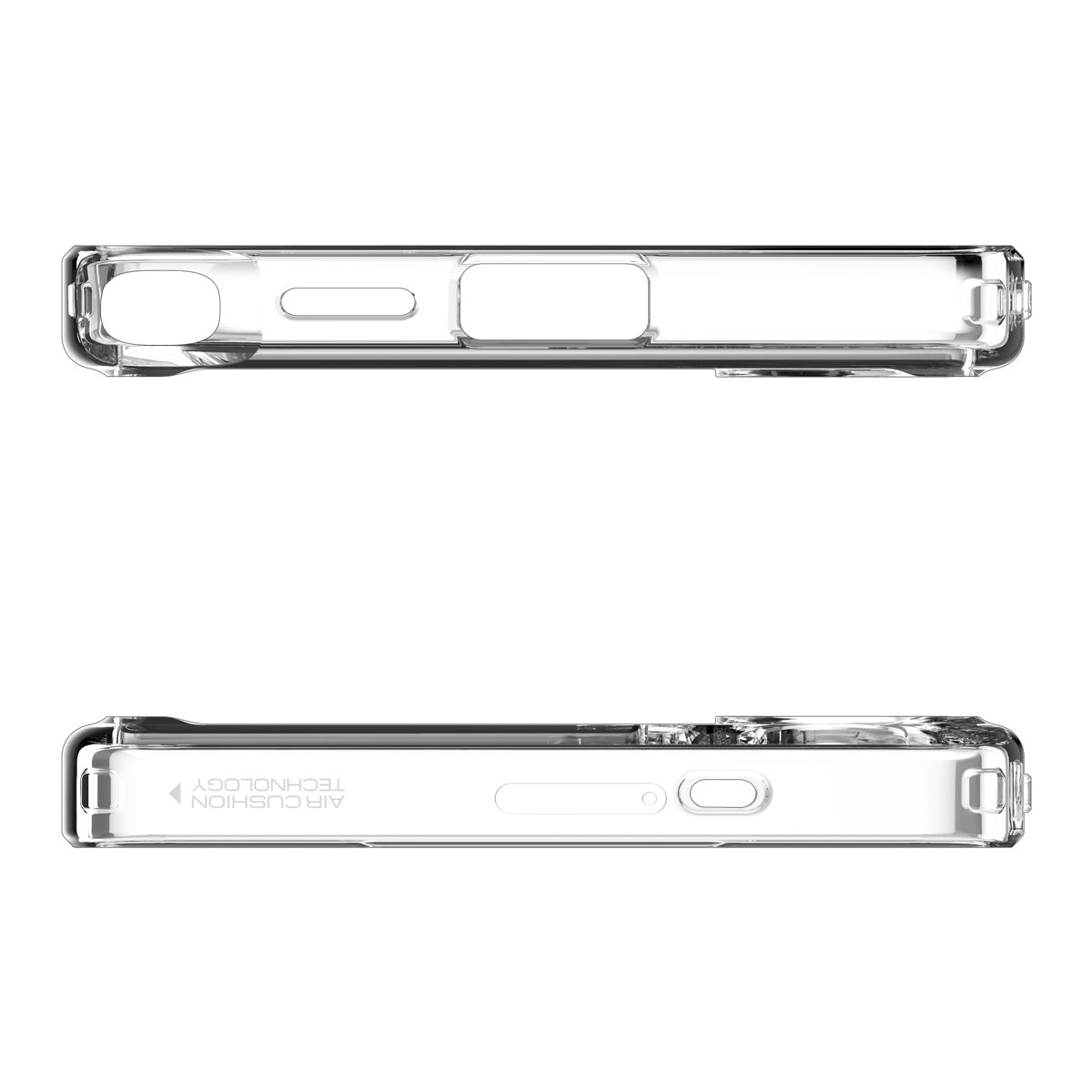 Handyhülle für Galaxy S25 Ultra, Spigen Ultra Hybrid Mag mit MagSafe, Transparent-Weiß