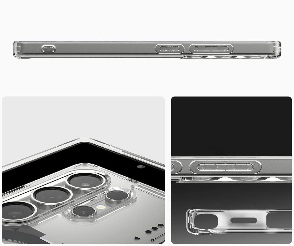 Handyhülle für Galaxy S25 Ultra, Spigen Ultra Hybrid Mag mit MagSafe, Transparent-Gemustert (Neo One)