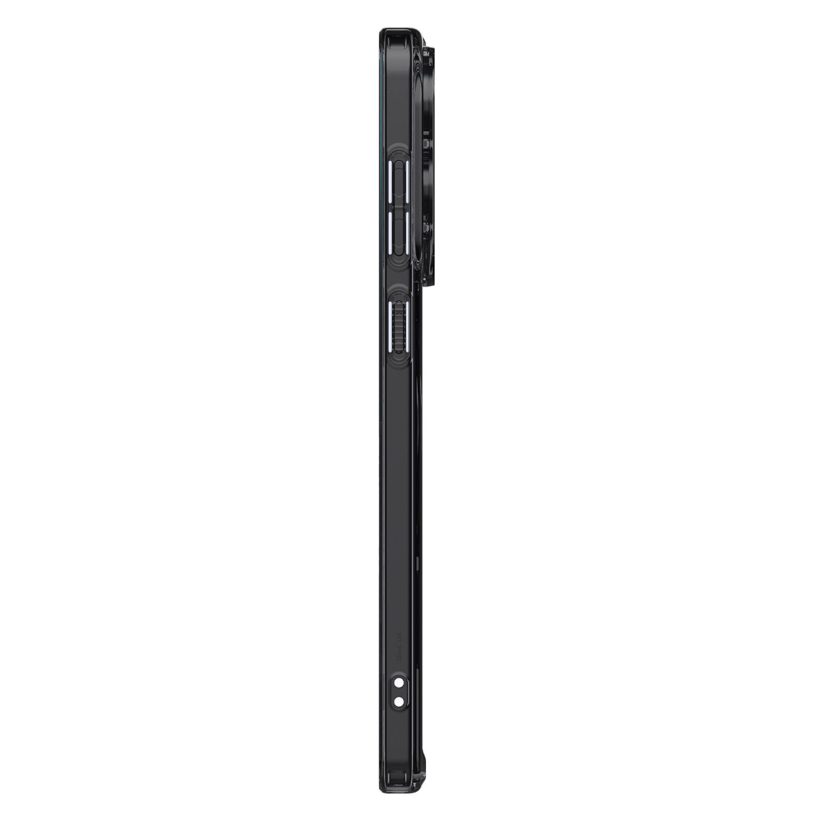 Handyhülle für Galaxy S25 Edge, Spigen Ultra Hybrid Mag mit MagSafe, Rauchfarben-Grau (Zero One)