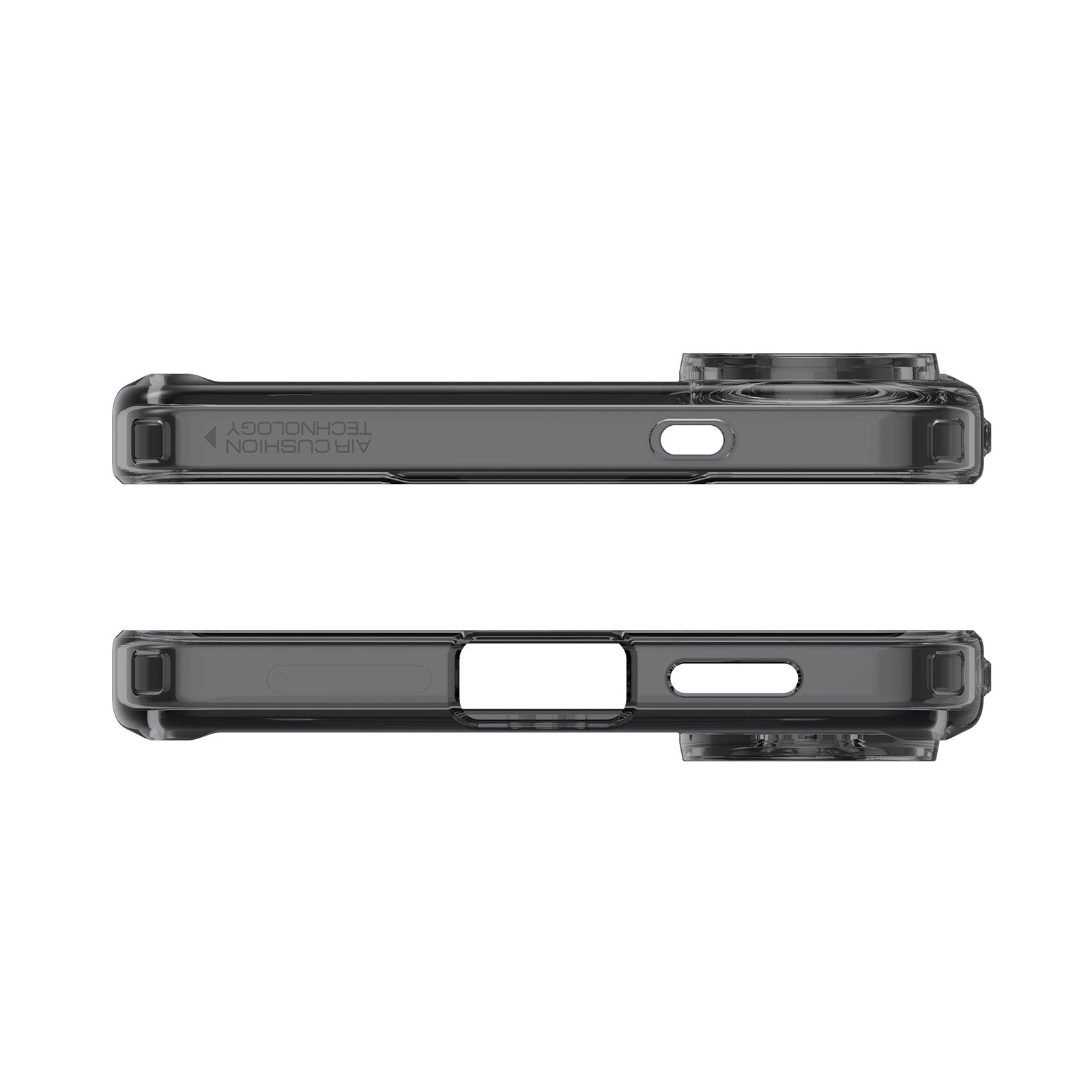 Handyhülle für Galaxy S25 Edge, Spigen Ultra Hybrid Mag mit MagSafe, Rauchfarben-Grau (Zero One)