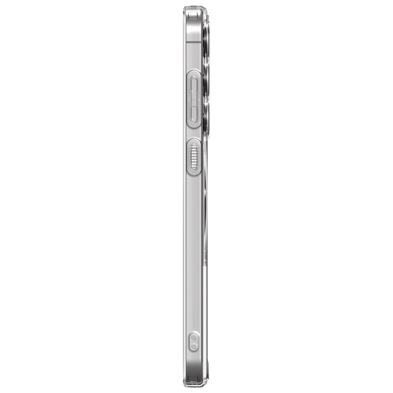 Handyhülle für Galaxy S25 FE, Spigen Ultra Hybrid Mag mit MagSafe, Transparent-Weiß