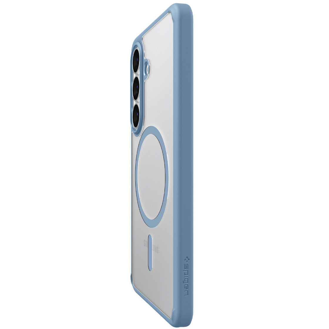 Handyhülle für Galaxy S26, Spigen Ultra Hybrid Mag mit MagSafe, Transparent-Blau