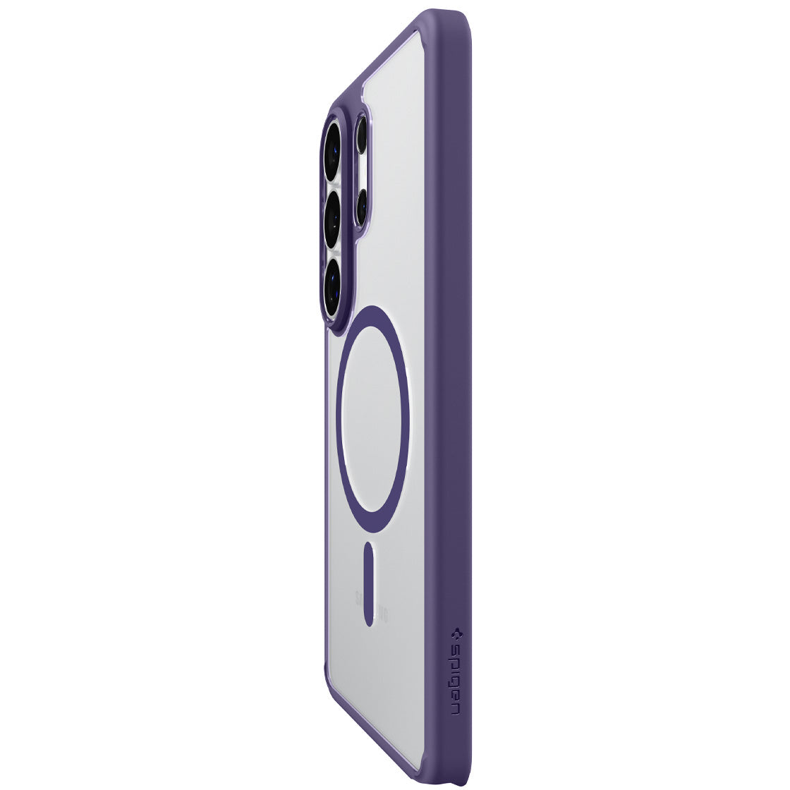 Handyhülle für Galaxy S26 Ultra, Spigen Ultra Hybrid Mag mit MagSafe, Transparent-Violett