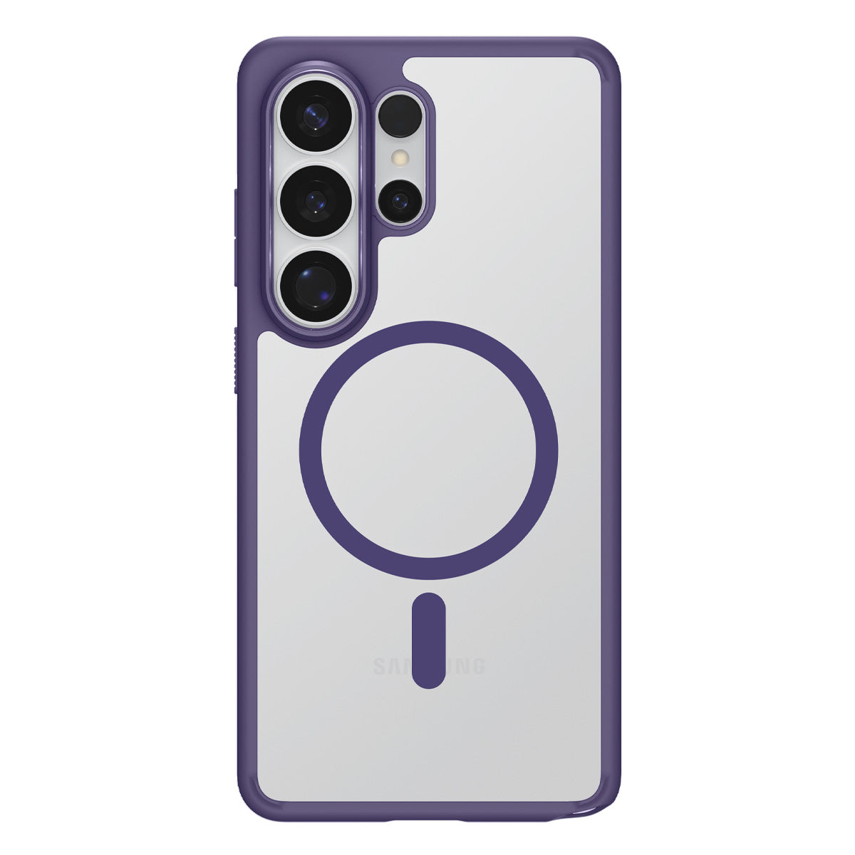 Handyhülle für Galaxy S26 Ultra, Spigen Ultra Hybrid Mag mit MagSafe, Transparent-Violett