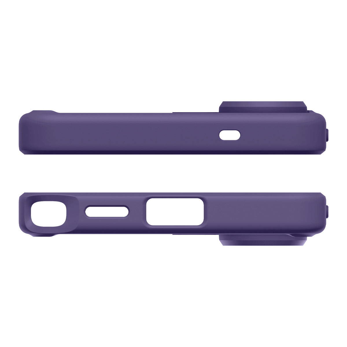 Handyhülle für Galaxy S26 Ultra, Spigen Ultra Hybrid Mag mit MagSafe, Transparent-Violett