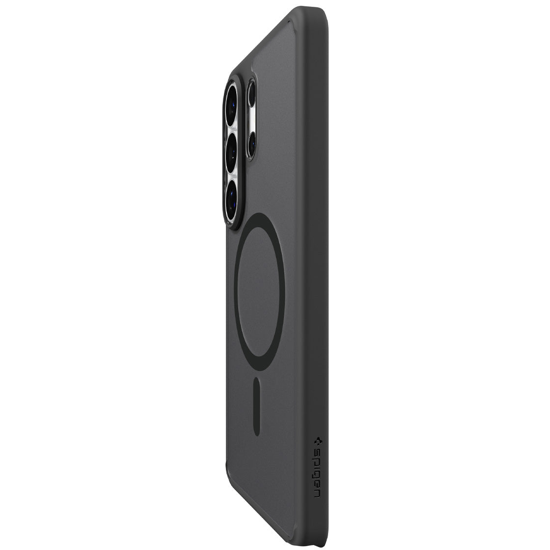 Handyhülle für Galaxy S26 Ultra, Spigen Ultra Hybrid Mag mit MagSafe, Durchscheinend-Schwarz