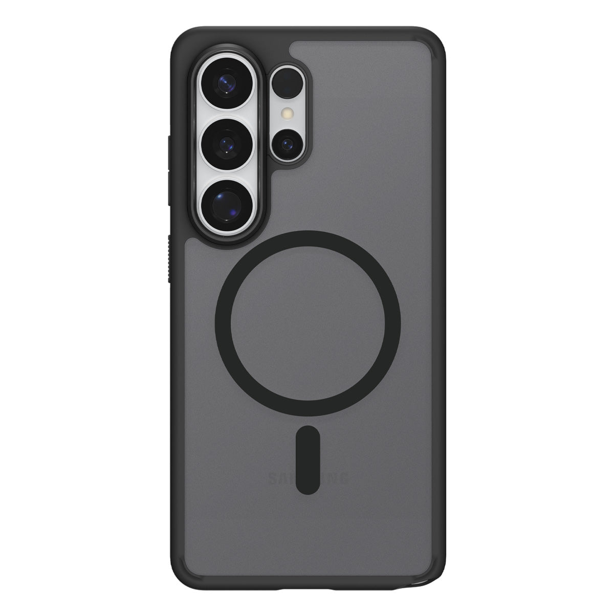 Handyhülle für Galaxy S26 Ultra, Spigen Ultra Hybrid Mag mit MagSafe, Durchscheinend-Schwarz