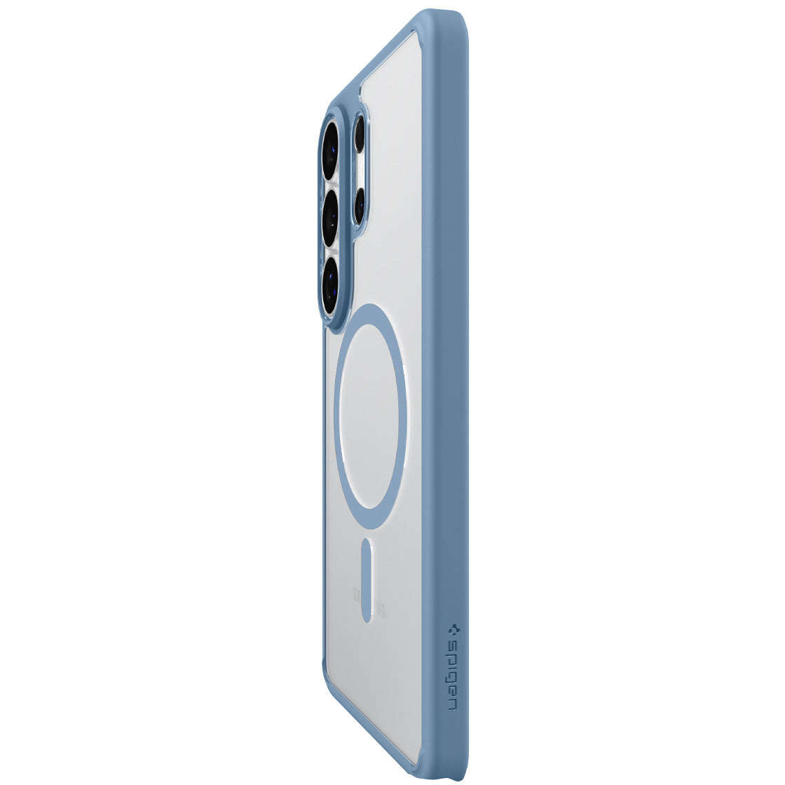 Handyhülle für Galaxy S26 Ultra, Spigen Ultra Hybrid Mag mit MagSafe, Transparent-Blau