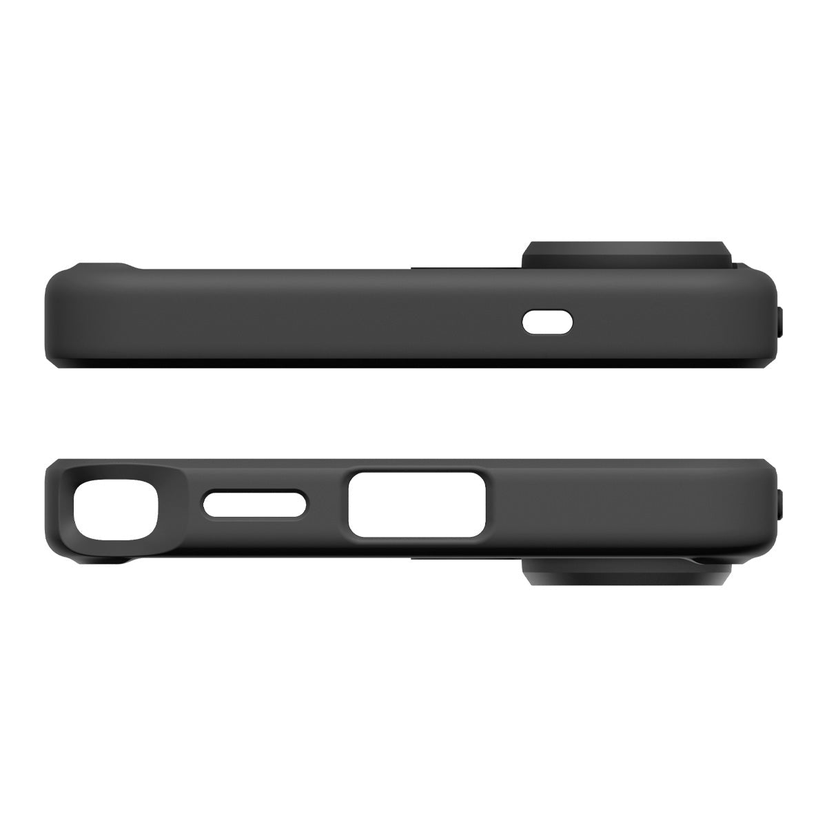 Handyhülle für Galaxy S26 Ultra, Spigen Ultra Hybrid Mag mit MagSafe, Transparent-Schwarz