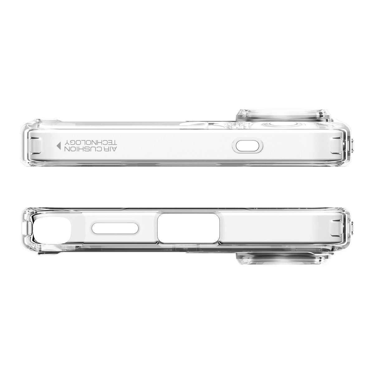 Handyhülle für Galaxy S26 Ultra, Spigen Ultra Hybrid Mag mit MagSafe, Weiß-Grau (Zero One)