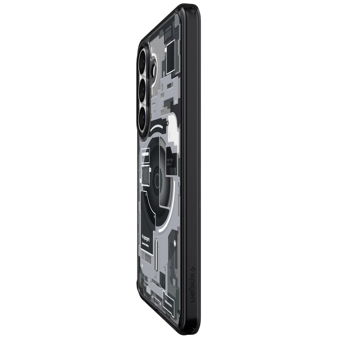 Handyhülle für Galaxy S26, Spigen Ultra Hybrid Mag mit MagSafe, Rauchfarben-Grau (Zero One)