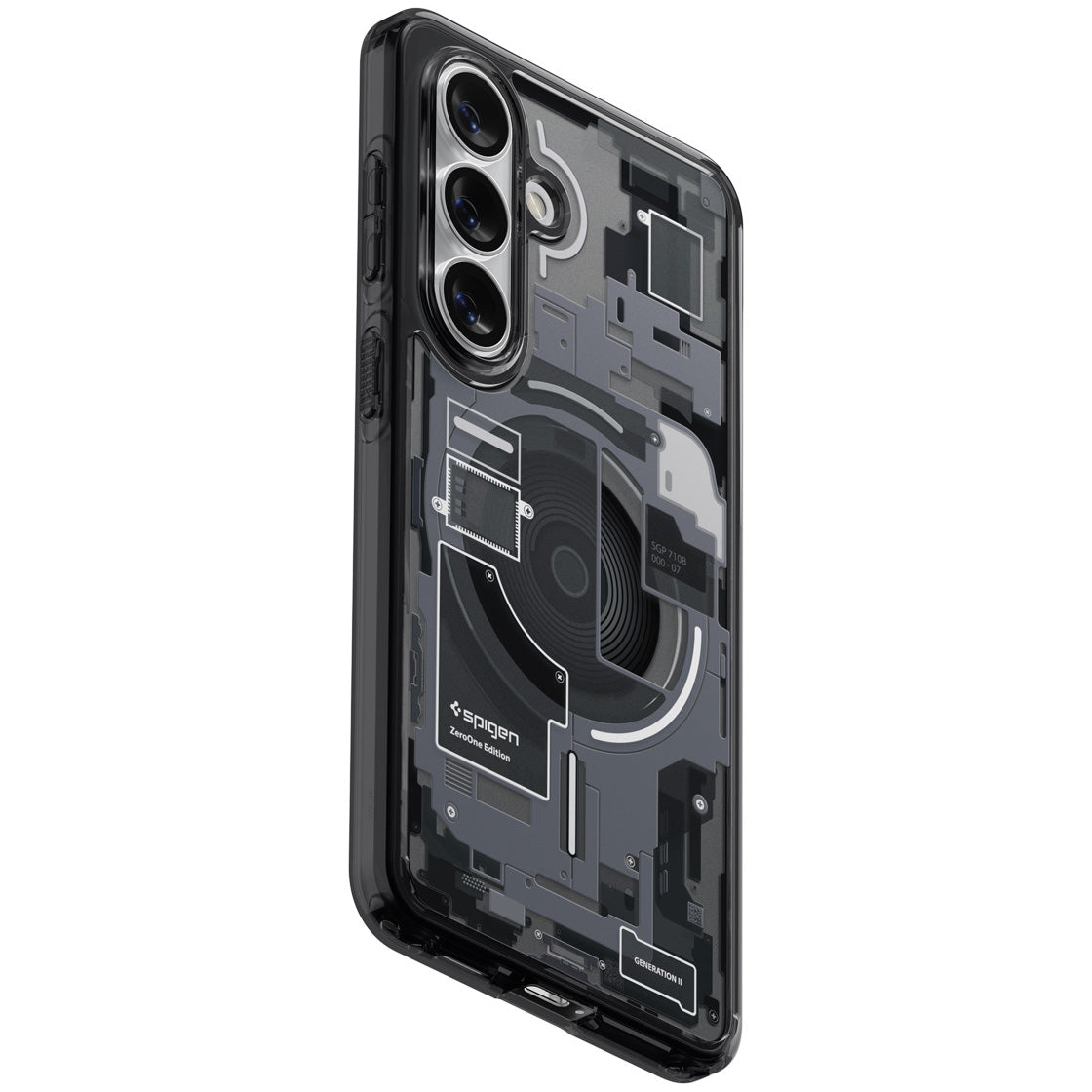 Handyhülle für Galaxy S26, Spigen Ultra Hybrid Mag mit MagSafe, Rauchfarben-Grau (Zero One)