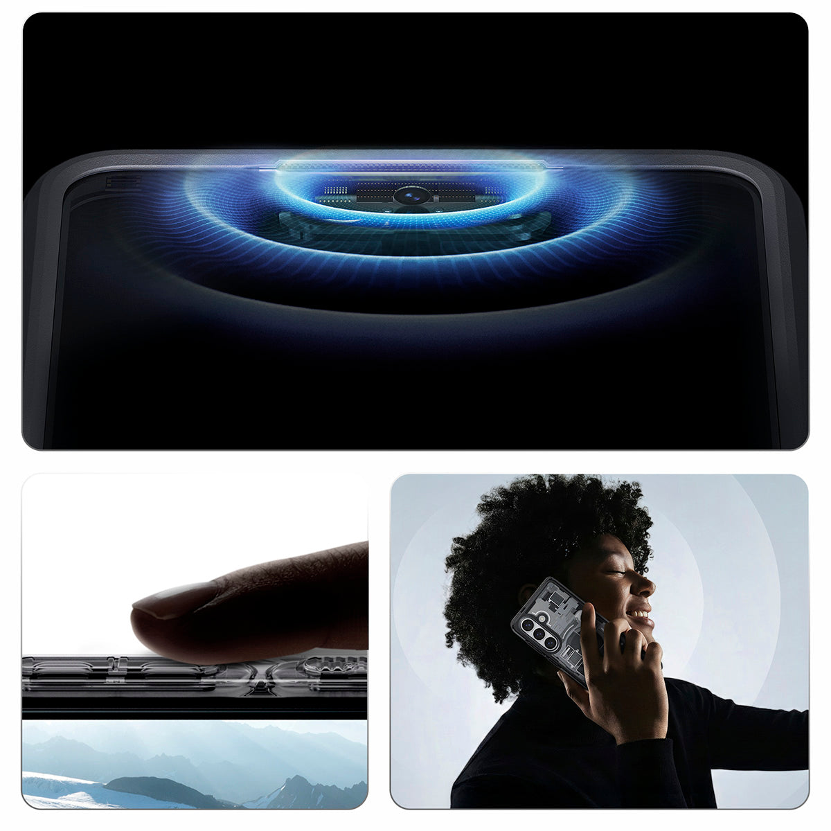 Handyhülle für Galaxy S26, Spigen Ultra Hybrid Mag mit MagSafe, Rauchfarben-Grau (Zero One)