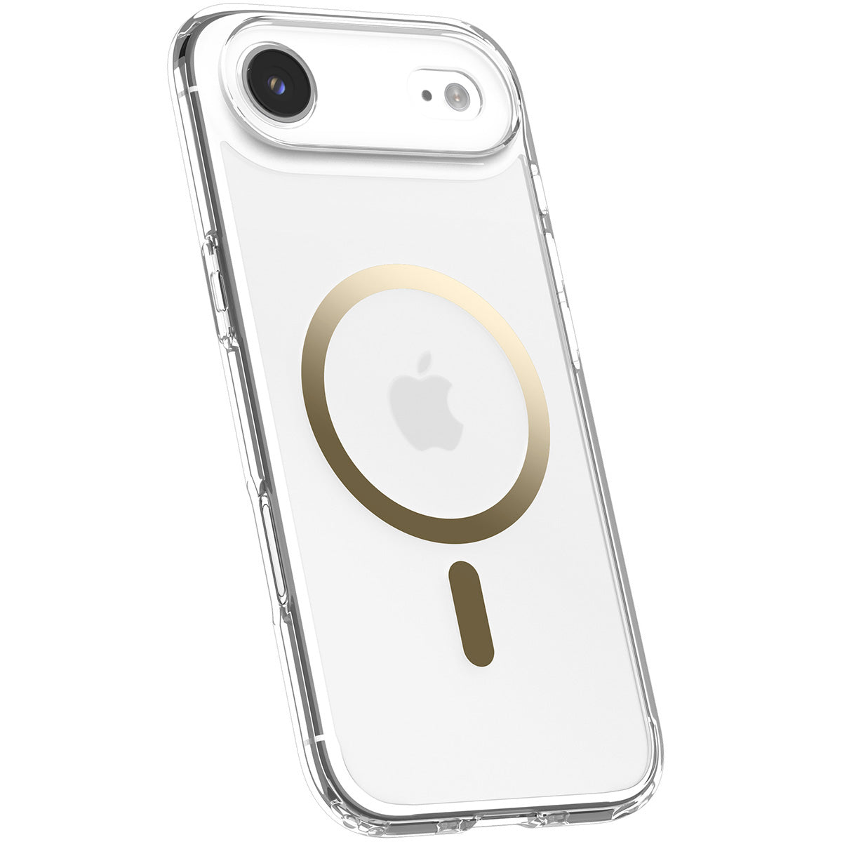 Handyhülle für iPhone Air, Spigen Ultra Hybrid Mag mit MagSafe, Transparent-Golden
