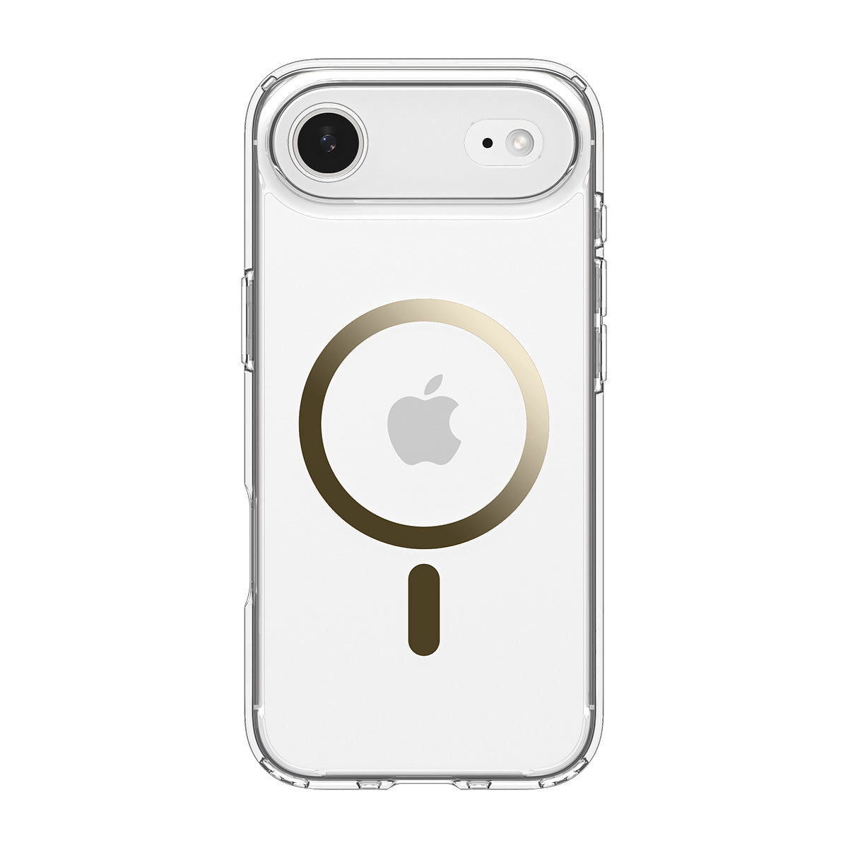 Handyhülle für iPhone Air, Spigen Ultra Hybrid Mag mit MagSafe, Transparent-Golden