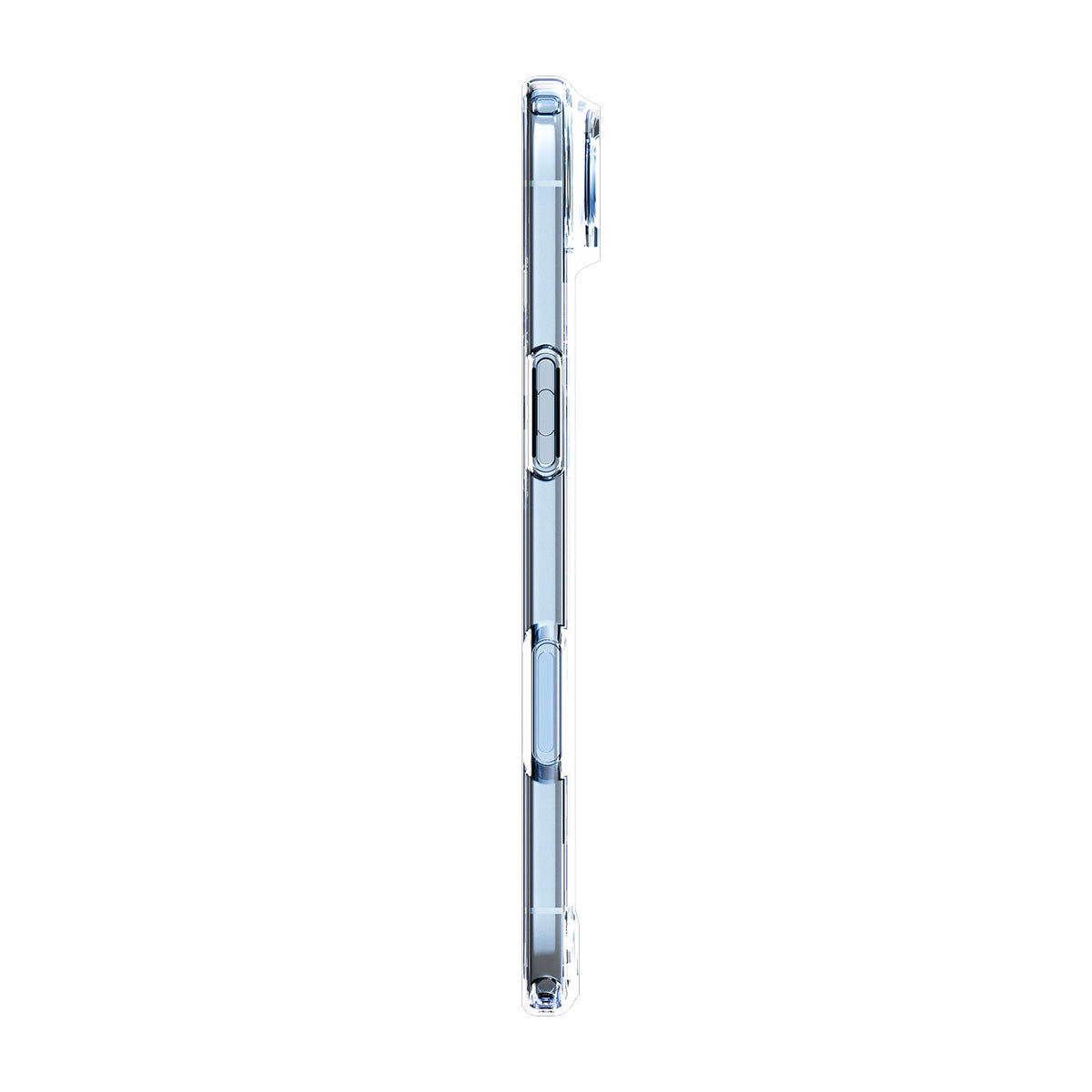 Handyhülle für iPhone Air, Spigen Ultra Hybrid Mag mit MagSafe, Transparent-Grau