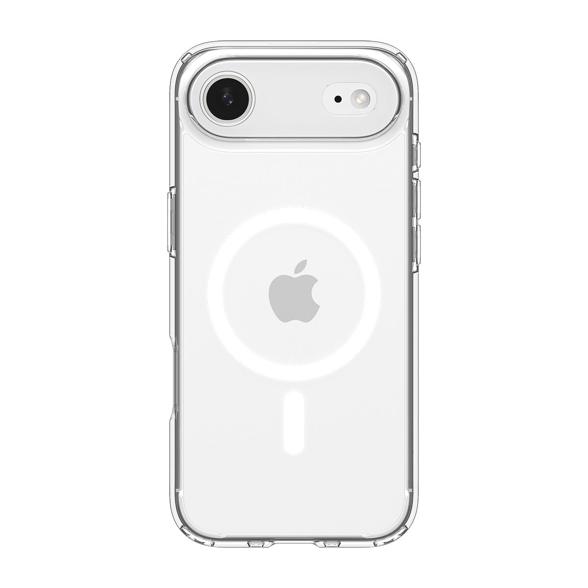 Handyhülle für iPhone Air, Spigen Ultra Hybrid Mag mit MagSafe, Transparent-Weiß