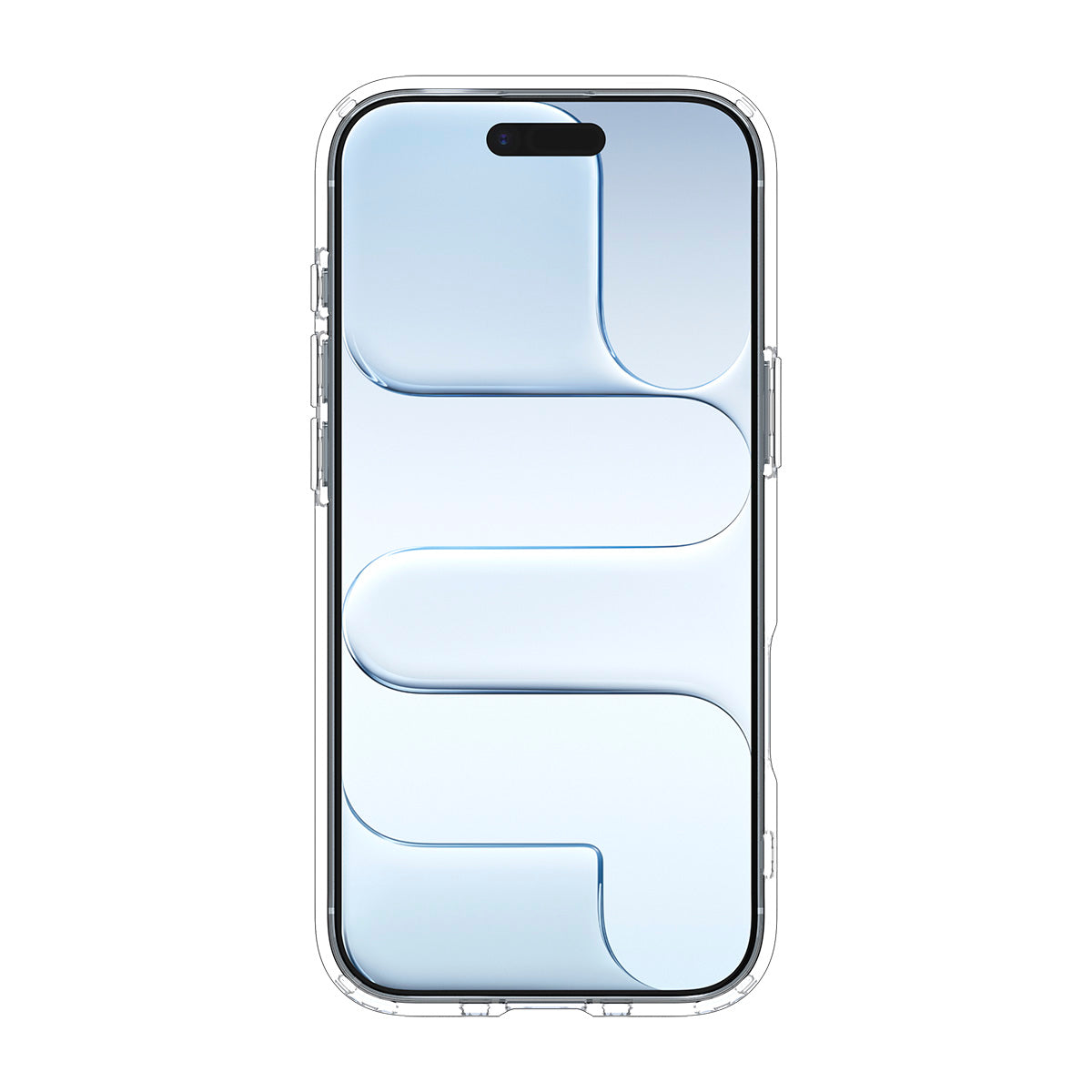 Handyhülle für iPhone Air, Spigen Ultra Hybrid Mag mit MagSafe, Transparent-Weiß