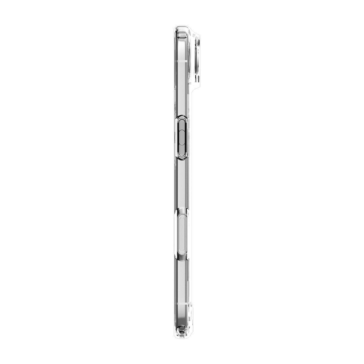 Handyhülle für iPhone Air, Spigen Ultra Hybrid Mag mit MagSafe, Transparent-Weiß