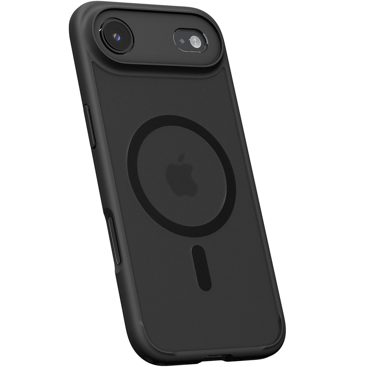 Handyhülle für iPhone Air, Spigen Ultra Hybrid Mag mit MagSafe, Durchscheinend-Schwarz