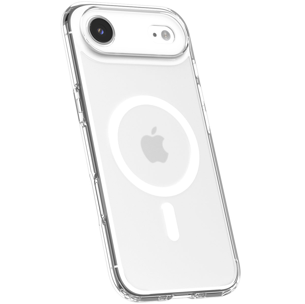 Handyhülle für iPhone Air, Spigen Ultra Hybrid Mag mit MagSafe, Durchscheinend-Weiß