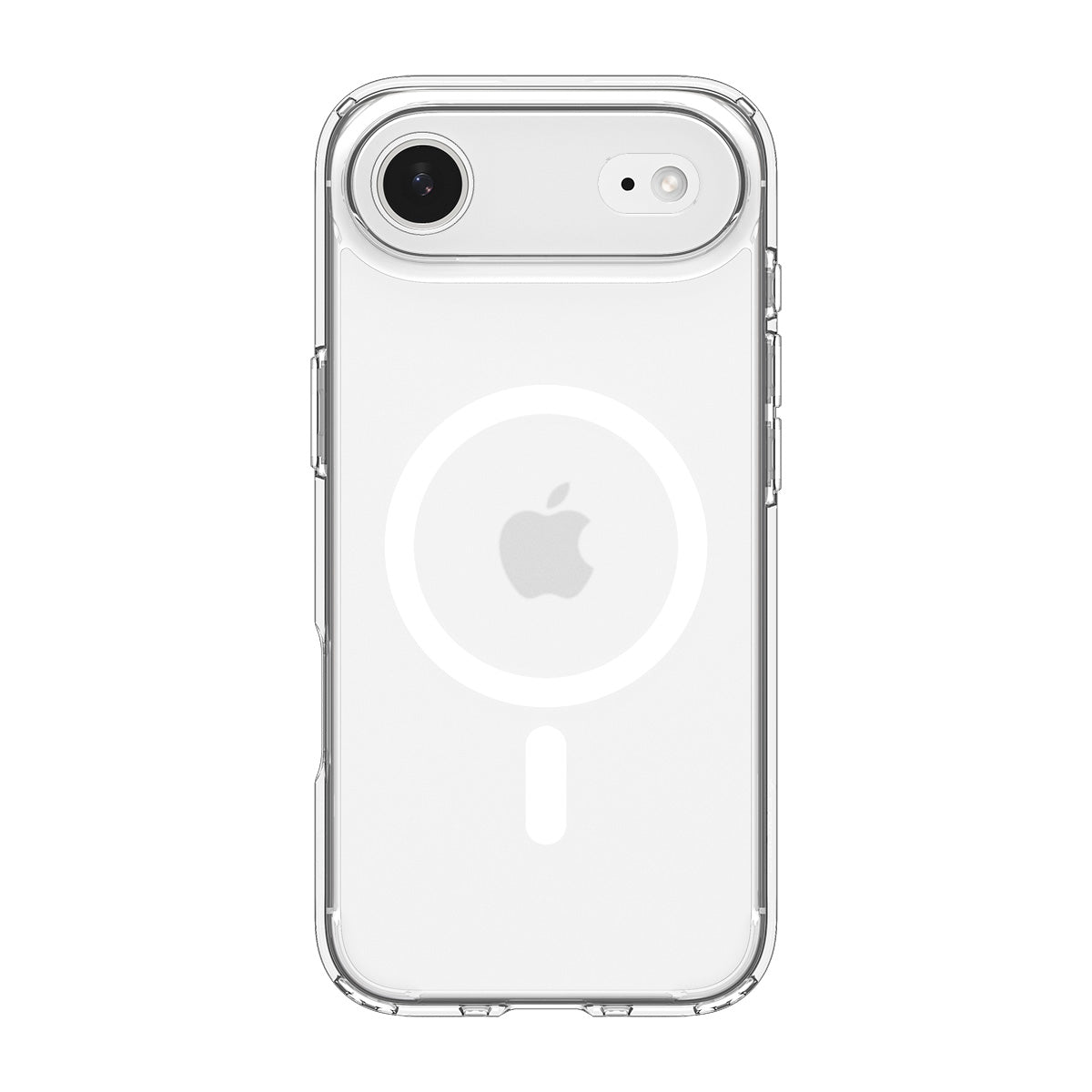 Handyhülle für iPhone Air, Spigen Ultra Hybrid Mag mit MagSafe, Durchscheinend-Weiß