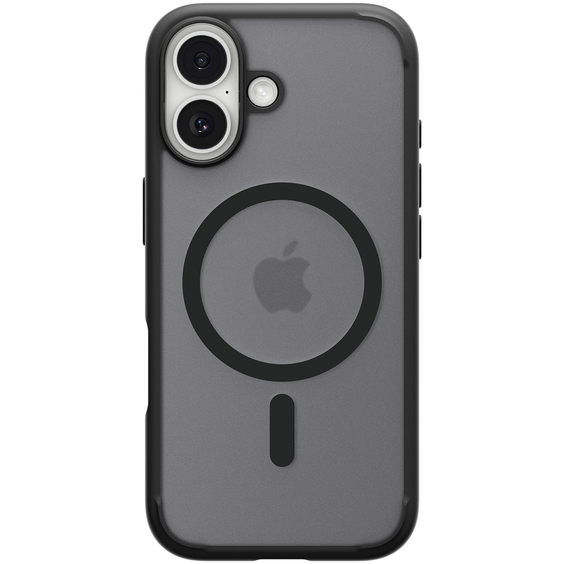 Handyhülle für iPhone 17, Spigen Ultra Hybrid Mag mit MagSafe, Durchscheinend-Schwarz