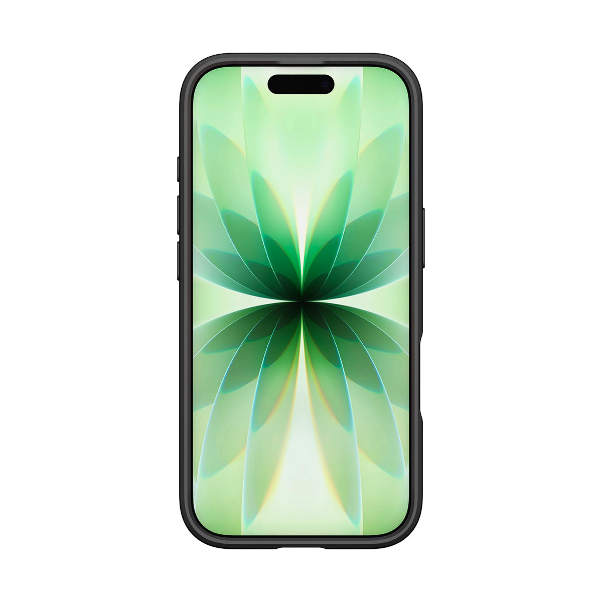 Handyhülle für iPhone 17, Spigen Ultra Hybrid Mag mit MagSafe, Durchscheinend-Schwarz