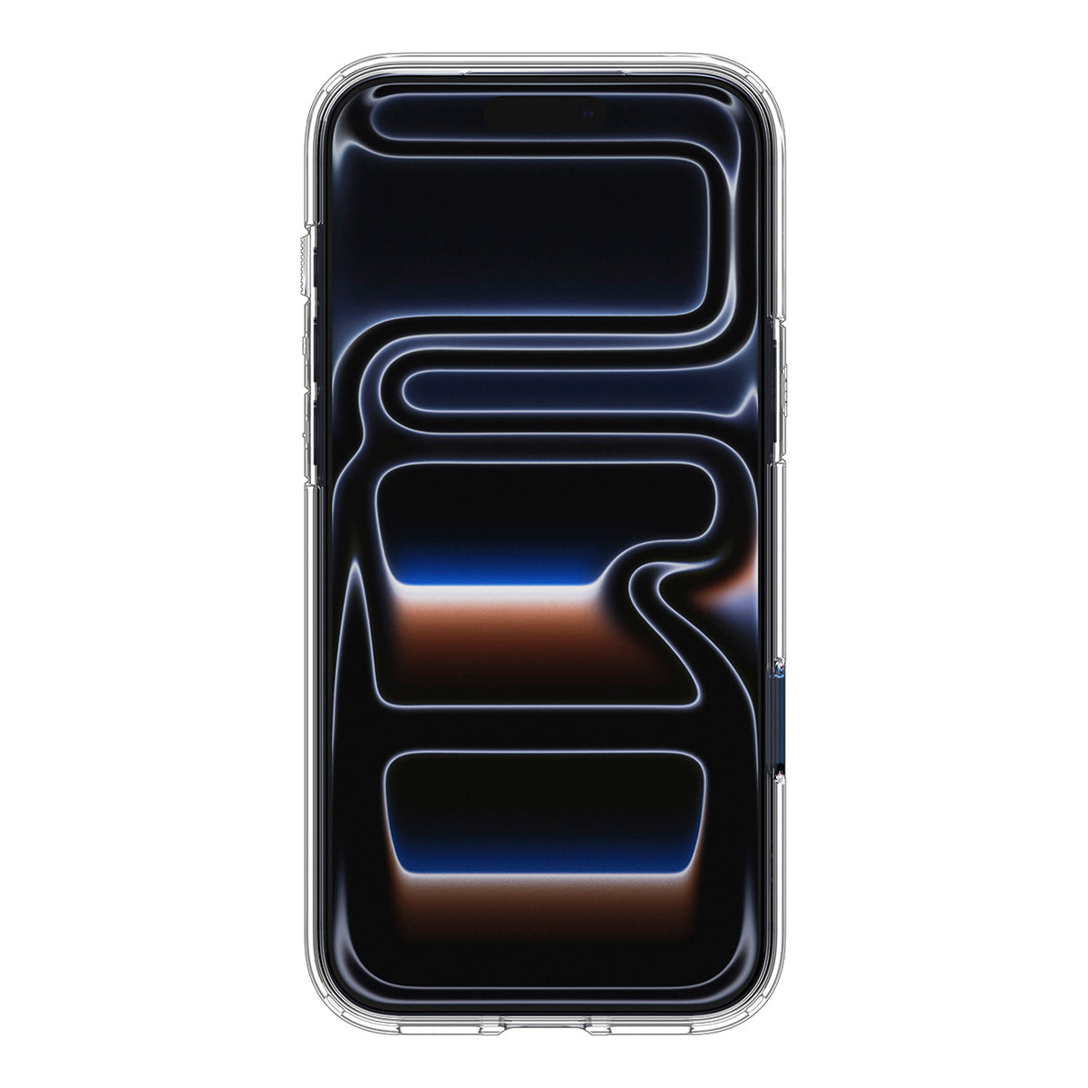 Handyhülle für iPhone 17 Pro, Spigen Ultra Hybrid Mag mit MagSafe, Transparent-Grau