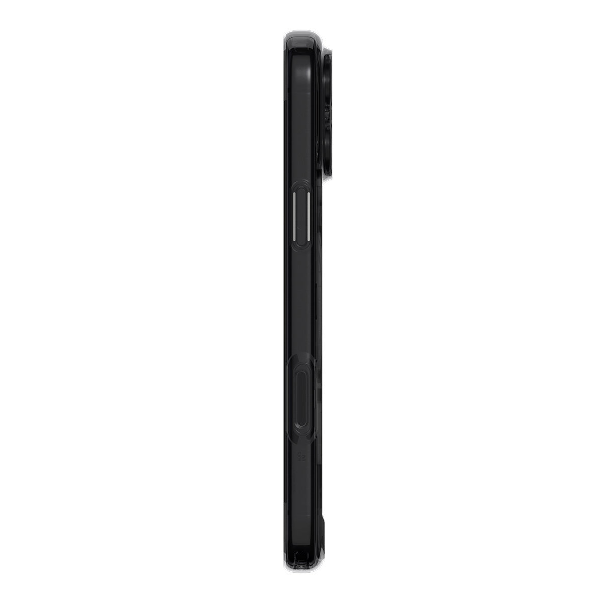 Handyhülle für iPhone 17 Pro, Spigen Ultra Hybrid Mag mit MagSafe, Rauchfarben-Grau (Zero One)