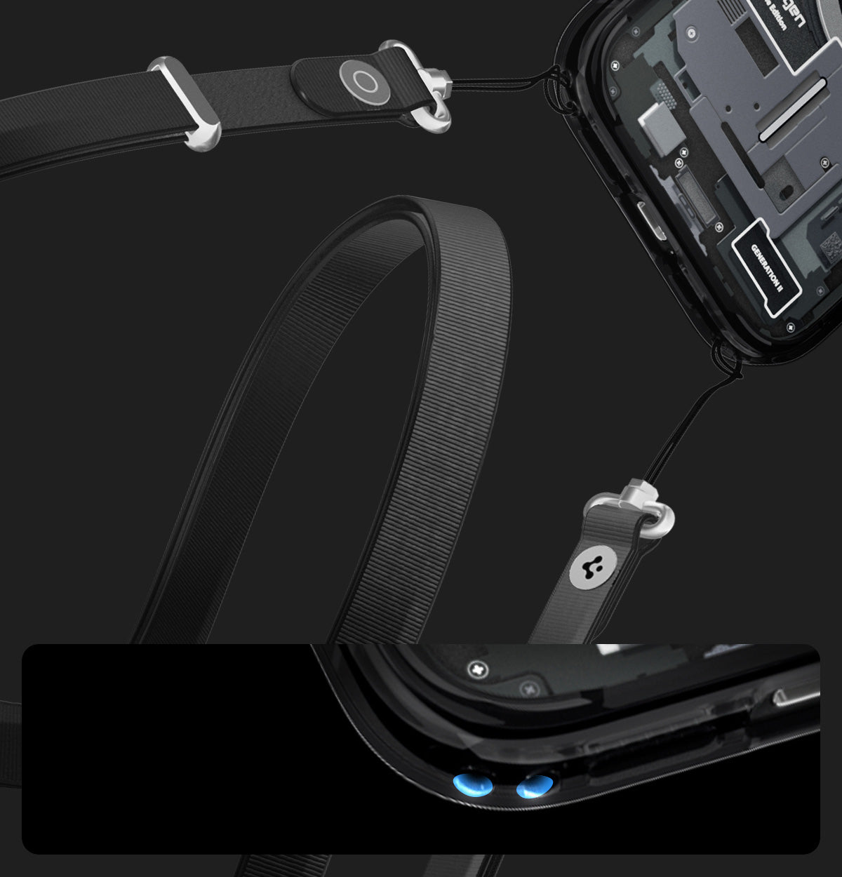 Handyhülle für iPhone 17, Spigen Ultra Hybrid Mag mit MagSafe, Rauchfarben-Grau (Zero One)