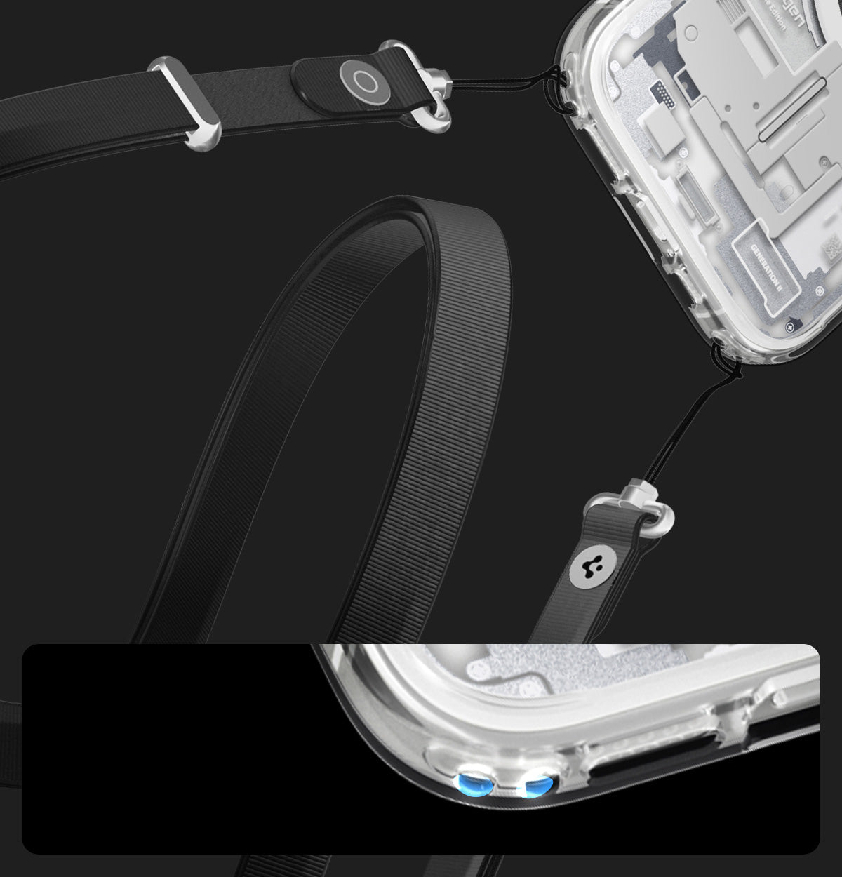 Handyhülle für iPhone 17, Spigen Ultra Hybrid Mag mit MagSafe, Weiß-Grau (Zero One)