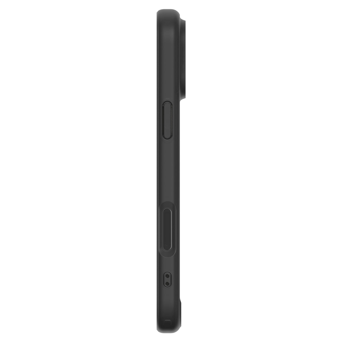 Handyhülle für iPhone 17 Pro, Spigen Ultra Hybrid Mag mit MagSafe, Grau-Schwarz (Classic)